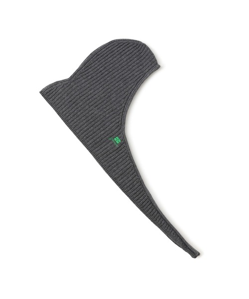GANNI(ガニー)】Core Future Wool Knit Balaclava（ニットキャップ