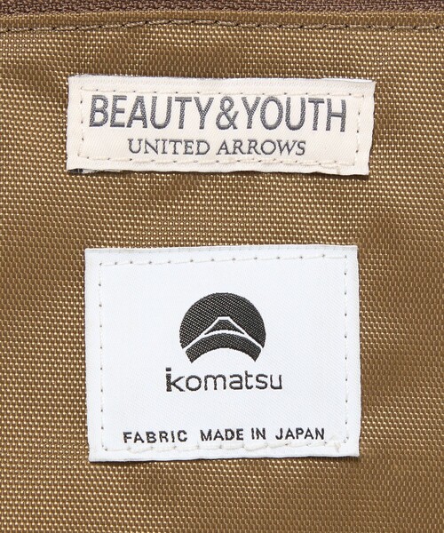 BEAUTY&YOUTH UNITED ARROWS（ビューティーアンドユースユナイテッドアローズ）の「小松マテーレ キューブ ショルダー バッグ ミディアム（ショルダーバッグ・メンズ・ブラック・FREE）」の10枚目の写真