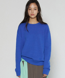 MICHIKO LONDON（ミチコ ロンドン）の「Basic Wool Knit Pullover Cobalt Blue（ニット/セーター）」
