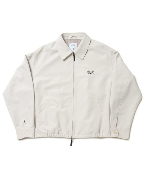 CLAMP(クランプ)の「【CLAMP】『ちょびっツ』GRAPHIC COACH JACKET(ブルゾン・レディース・グレイッシュベージュ・FREE)」の2枚目の写真