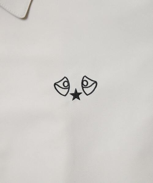 CLAMP(クランプ)の「【CLAMP】『ちょびっツ』GRAPHIC COACH JACKET(ブルゾン・レディース・グレイッシュベージュ・FREE)」の5枚目の写真