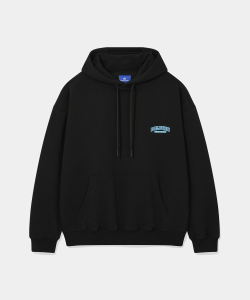 DOLPHIN WAVE APPAREL(ドルフィンウェーブアパレル)の「ドルフィンシリコンプリントフードブラック(パーカー・メンズ・その他・MEDIUM/LARGE/X-LARGE)」の2枚目の写真