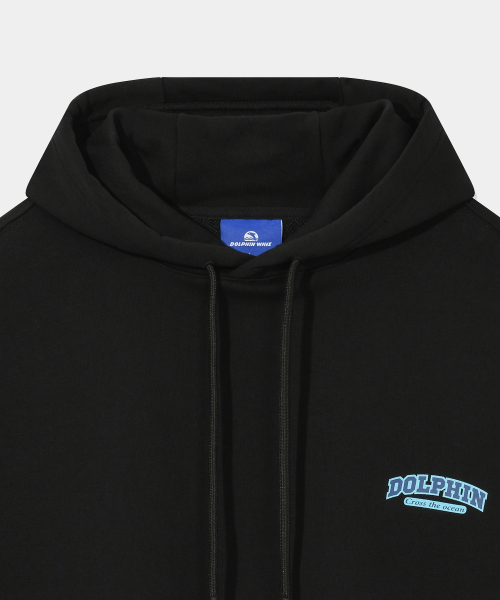 DOLPHIN WAVE APPAREL(ドルフィンウェーブアパレル)の「ドルフィンシリコンプリントフードブラック(パーカー・メンズ・その他・MEDIUM/LARGE/X-LARGE)」の4枚目の写真