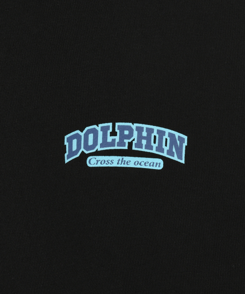 DOLPHIN WAVE APPAREL(ドルフィンウェーブアパレル)の「ドルフィンシリコンプリントフードブラック(パーカー・メンズ・その他・MEDIUM/LARGE/X-LARGE)」の5枚目の写真