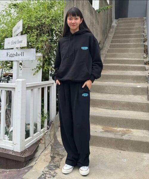 DOLPHIN WAVE APPAREL(ドルフィンウェーブアパレル)の「ドルフィンシリコンプリントフードブラック(パーカー・メンズ・その他・MEDIUM/LARGE/X-LARGE)」の7枚目の写真