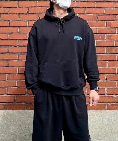 DOLPHIN WAVE APPAREL(ドルフィンウェーブアパレル)の「ドルフィンシリコンプリントフードブラック(パーカー・メンズ・その他・MEDIUM/LARGE/X-LARGE)」の11枚目の写真