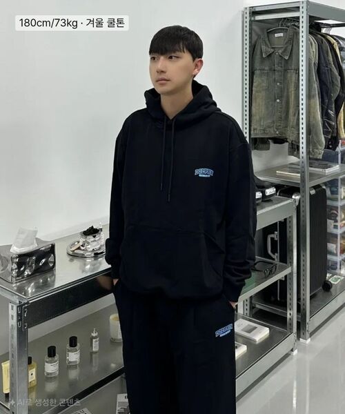 DOLPHIN WAVE APPAREL(ドルフィンウェーブアパレル)の「ドルフィンシリコンプリントフードブラック(パーカー・メンズ・その他・MEDIUM/LARGE/X-LARGE)」の15枚目の写真