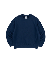 BECANVAS（ビキャンバス）の「BECANVAS OVERFIT MTM (NAVY)（スウェット）」