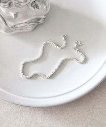 CODE.H（コード エイチ）の「(Silver 925) Shiny Knit Chain Bracelet（ブレスレット）」