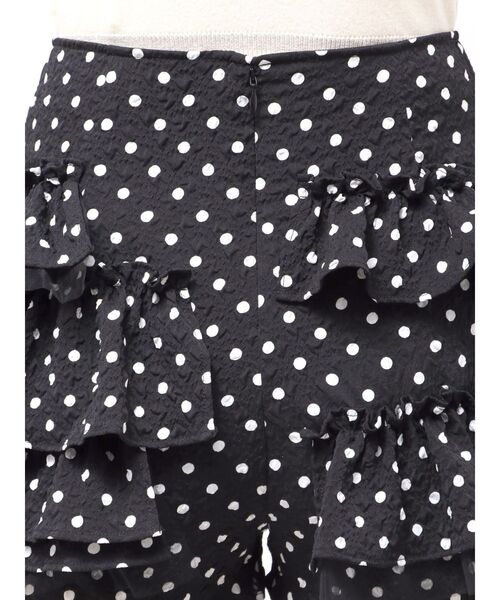 CALNAMUR(カルナムール)の「ドットティアードパンツ(その他パンツ・レディース・ホワイト/ブラック・SMALL/MEDIUM)」の16枚目の写真