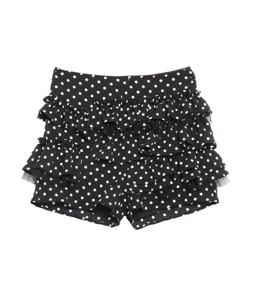 CALNAMUR（カルナムール）の「ドットティアードパンツ（その他パンツ・レディース・ホワイト/ブラック・SMALL/MEDIUM）」の8枚目の写真