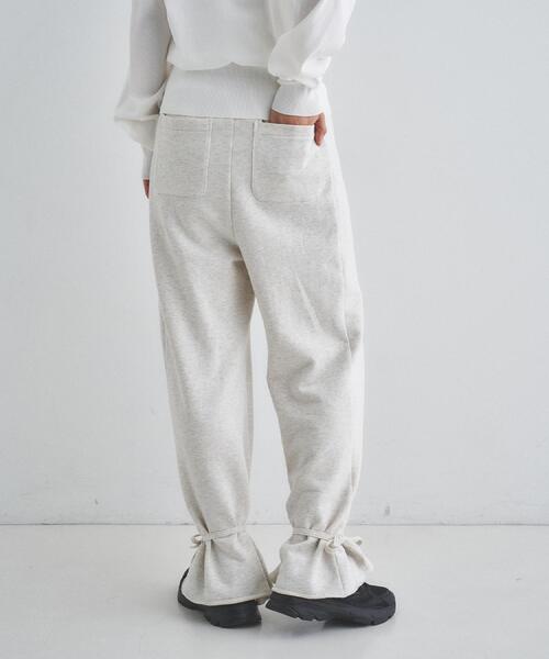 CODE A(コードエー)の「【Re】ribbon sweat pants(その他パンツ・レディース・ライトグレー/オフホワイト・34/38/36)」の22枚目の写真