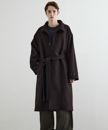 CONZ（コンズ）の「S140 メルトンオーバーサイズスタンドコート（トレンチコート）」