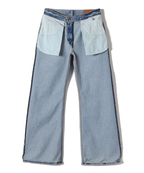 Levi's（リーバイス）の「Levi’s: LOOSE BOOT（デニムパンツ・レディース・ライトブルー・LARGE/MEDIUM/SMALL）」の16枚目の写真