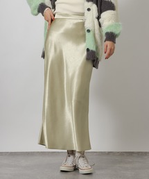 LAKOLE | ヴィンテージサテンスカート / 637702(スカート)