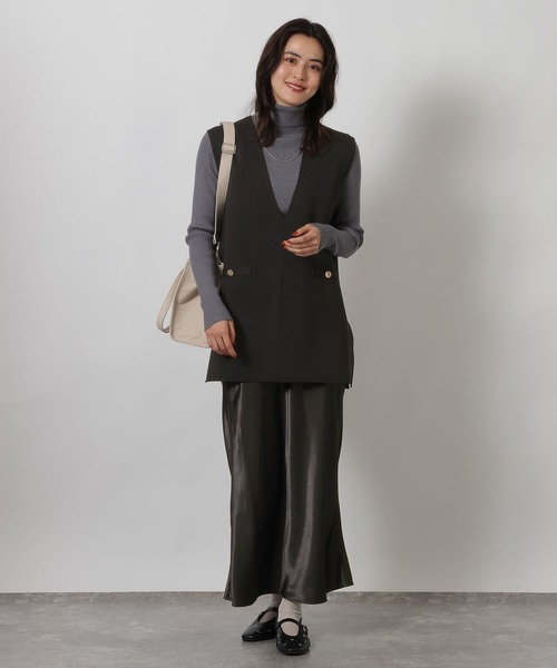 LAKOLE（ラコレ）の「ヴィンテージサテンスカート / 637702（スカート・レディース・ブラック/ライトグリーン/グレー・MEDIUM/LARGE）」の6枚目の写真