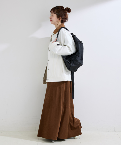 B.C STOCK（ベーセーストック）の「ウォッシャブル / DU JOUR / デュ ジュール 3x1 JEAN JACKET（デニムジャケット・レディース・ホワイト/サックスブルー・FREE）」の4枚目の写真