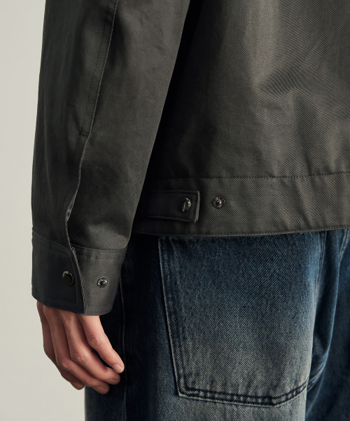 ROTEMBER（ローテンバー）の「ダイアグナルツイルワークジャケット [D.KHAKI]（その他アウター・メンズ・その他・MEDIUM）」の4枚目の写真