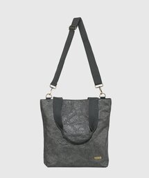 WALLAROO（ワラル）の「ワラル 3wayバッグ ラパスクエア_グレー（エコバッグ/サブバッグ）」