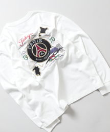 【Paris Saint-Germain 】JP TOKYO刺繍 ロングスリーブ Tシャツ