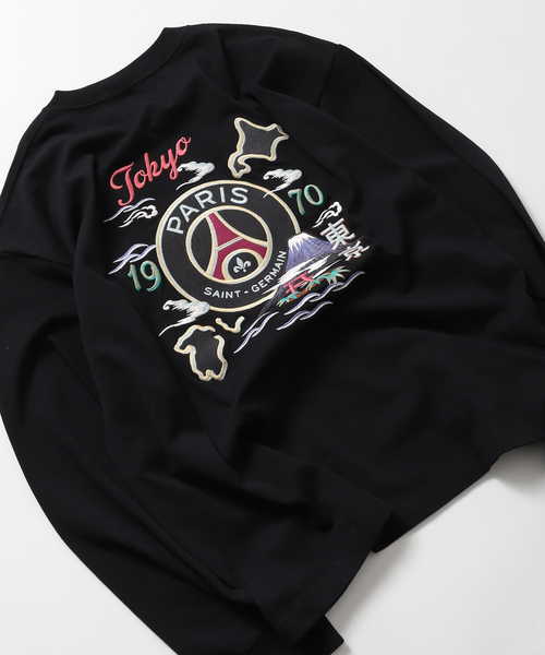Paris Saint-Germain 】JP TOKYO刺繍 ロングスリーブ Tシャツ（Tシャツ