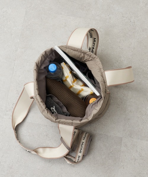 CIAOPANIC TYPY（チャオパニックティピー）の「:【MumME】ミニBAGポーチ付きBAG（トートバッグ・レディース・グレー/ブラック/ホワイト・ONE SIZE）」の9枚目の写真