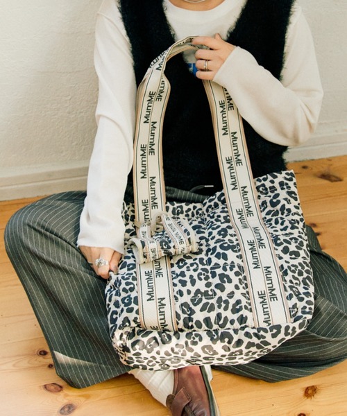 CIAOPANIC TYPY（チャオパニックティピー）の「:【MumME】ミニBAGポーチ付きBAG（トートバッグ・レディース・グレー/ブラック/ホワイト・ONE SIZE）」の5枚目の写真