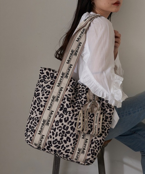 CIAOPANIC TYPY（チャオパニックティピー）の「:【MumME】ミニBAGポーチ付きBAG（トートバッグ・レディース・グレー/ブラック/ホワイト・ONE SIZE）」の22枚目の写真