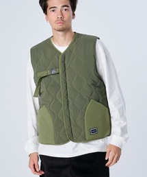 FLASH PACKER（フラッシュパッカー）の「FLASH PACKER フラッシュパッカー / 25秋冬新作 セットアップ ストレッチ中綿キルティングベスト / XV-KILT（ダウンベスト）」
