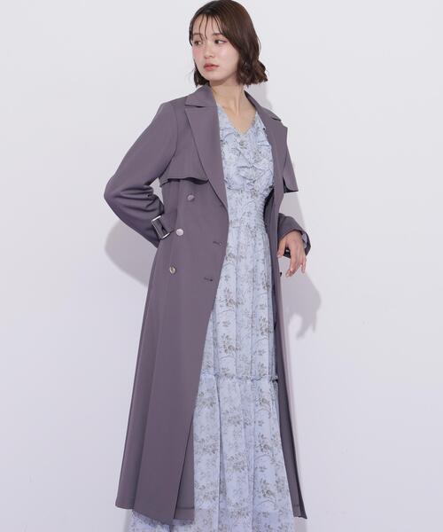 JILL by JILL STUART(ジルバイジルスチュアート)の「プリンセスライントレンチコート(トレンチコート・レディース・ピンク/ホワイト/ベージュ/グレー・SMALL/MEDIUM)」の22枚目の写真