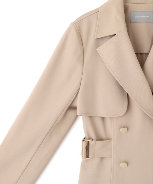 JILL by JILL STUART（ジルバイジルスチュアート）の「プリンセスライントレンチコート（トレンチコート・レディース・ピンク/ホワイト/ベージュ/グレー・SMALL/MEDIUM）」の11枚目の写真