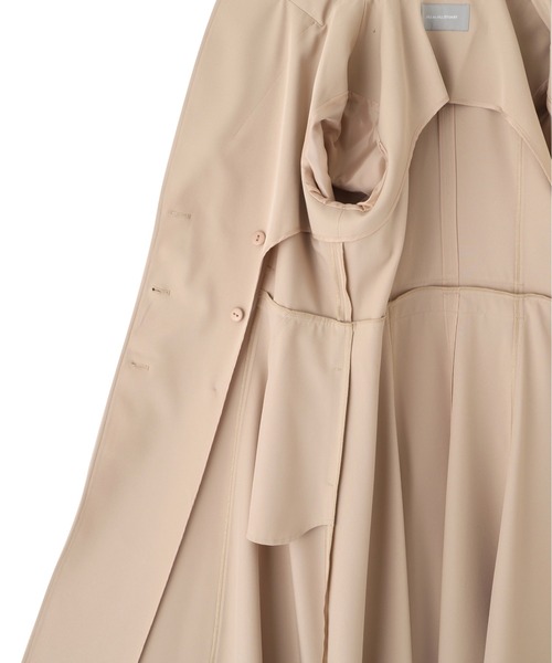JILL by JILL STUART（ジルバイジルスチュアート）の「プリンセスライントレンチコート（トレンチコート・レディース・ピンク/ホワイト/ベージュ/グレー・SMALL/MEDIUM）」の16枚目の写真
