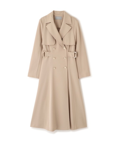 JILL by JILL STUART（ジルバイジルスチュアート）の「プリンセスライントレンチコート（トレンチコート・レディース・ピンク/ホワイト/ベージュ/グレー・SMALL/MEDIUM）」の8枚目の写真