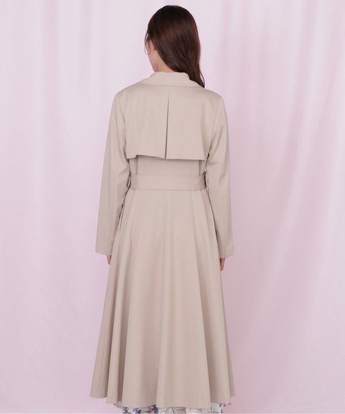 JILL by JILL STUART（ジルバイジルスチュアート）の「プリンセスライントレンチコート（トレンチコート・レディース・ピンク/ホワイト/ベージュ/グレー・SMALL/MEDIUM）」の17枚目の写真
