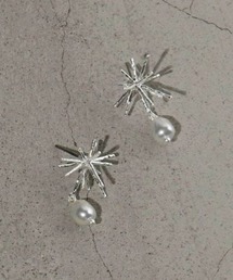 Three Four Time | 【LIMITED NUMBER/リミテッドナンバー】ブライトスタードロップパールピアス(ピアス（両耳用）)