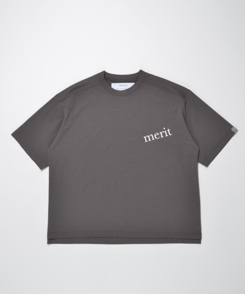 SUPERTHANKS（スーパーサンクス）の「【吸水速乾・接触冷感・抗菌防臭】バックプリントTシャツ[merit] Functional S/S T-shirt（Tシャツ/カットソー・メンズ・ベージュ/ブラック/ホワイト/チャコールグレー・L/M/S）」の14枚目の写真