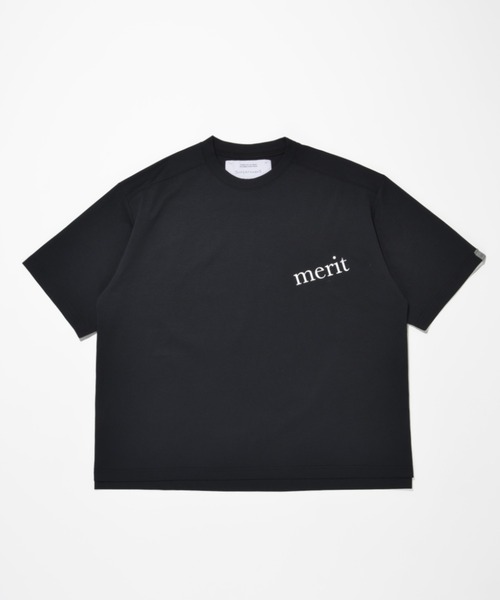 SUPERTHANKS（スーパーサンクス）の「【吸水速乾・接触冷感・抗菌防臭】バックプリントTシャツ[merit] Functional S/S T-shirt（Tシャツ/カットソー・メンズ・ベージュ/ブラック/ホワイト/チャコールグレー・L/M/S）」の8枚目の写真