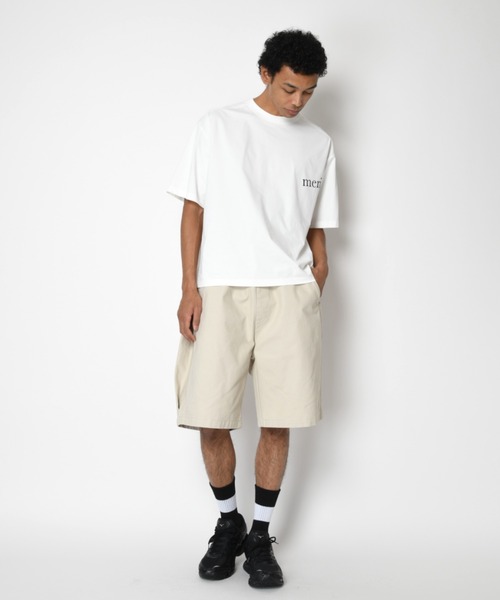 SUPERTHANKS（スーパーサンクス）の「【吸水速乾・接触冷感・抗菌防臭】バックプリントTシャツ[merit] Functional S/S T-shirt（Tシャツ/カットソー・メンズ・ベージュ/ブラック/ホワイト/チャコールグレー・L/M/S）」の18枚目の写真