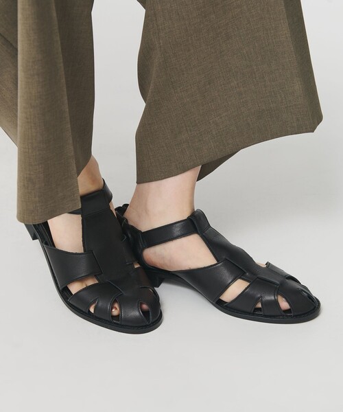 BEAUTY&YOUTH UNITED ARROWS（ビューティーアンドユースユナイテッドアローズ）の「ギャザー グルカサンダル（サンダル・レディース・オフホワイト/ブラック・36/37/38）」の20枚目の写真