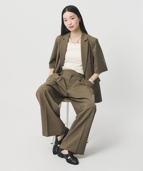 BEAUTY&YOUTH UNITED ARROWS（ビューティーアンドユースユナイテッドアローズ）の「ギャザー グルカサンダル（サンダル・レディース・オフホワイト/ブラック・36/37/38）」の22枚目の写真