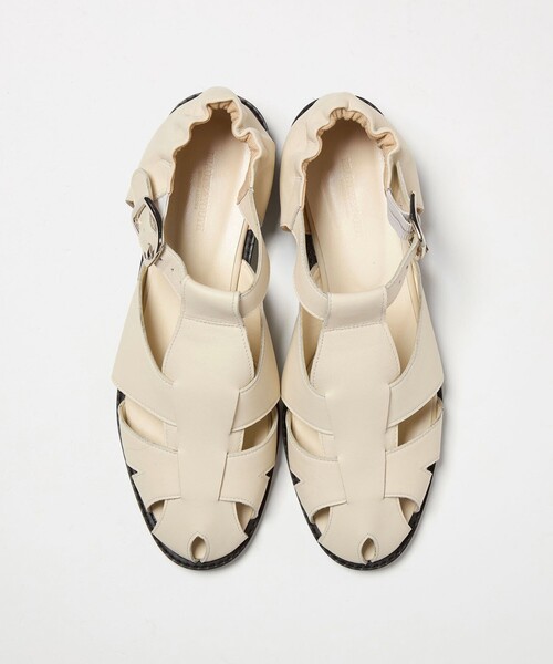 BEAUTY&YOUTH UNITED ARROWS（ビューティーアンドユースユナイテッドアローズ）の「ギャザー グルカサンダル（サンダル・レディース・オフホワイト/ブラック・36/37/38）」の12枚目の写真