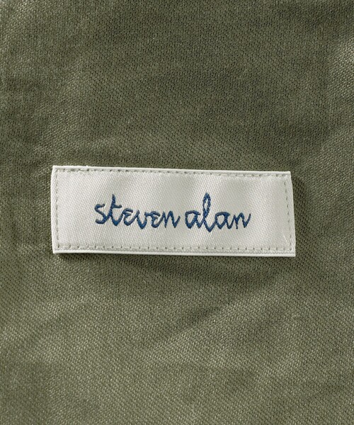 Steven Alan(スティーブンアラン)の「<Steven Alan>TC シャンブレー パンツ(その他パンツ・レディース・オリーブ/ネイビー・S/M)」の4枚目の写真