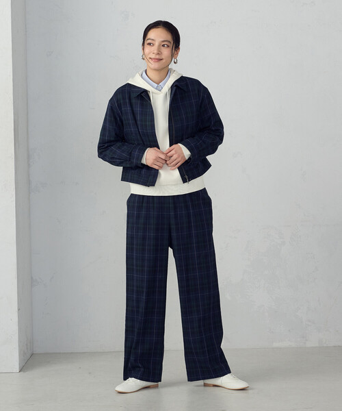 COMME CA ISM（コムサイズム）の「トラウザーパンツ / セットアップ対応（その他パンツ・レディース・グリーン系・X-LARGE/LARGE/MEDIUM/SMALL）」の3枚目の写真