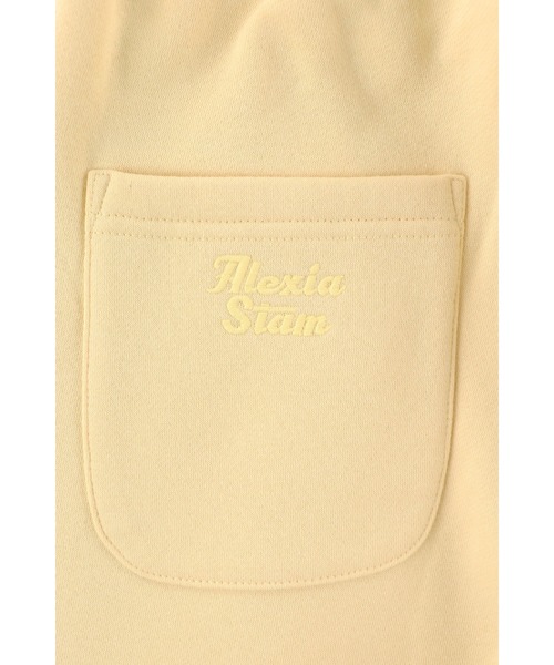 ALEXIA STAM（アリシアスタン）の「Wellness Logo Sweat Pants /ウェルネス ロゴスウェットパンツ（スウェットパンツ・レディース・グレー/イエロー/ピンク・S/M）」の15枚目の写真