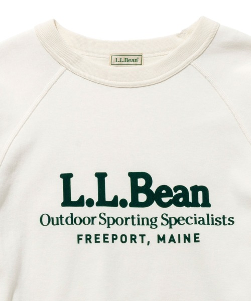 L.L.Bean（エルエルビーン）の「【JAPAN EDITION】ポーテージ・クルーネック・スウェットシャツ（スウェット・メンズ・アイボリー/ライトグレー・SMALL/MEDIUM/LARGE）」の7枚目の写真