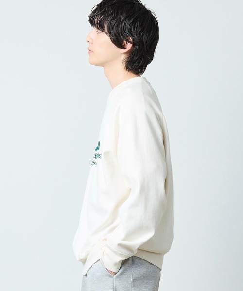 L.L.Bean(エルエルビーン)の「【JAPAN EDITION】ポーテージ・クルーネック・スウェットシャツ(スウェット・メンズ・アイボリー/ライトグレー・LARGE/MEDIUM/SMALL)」の10枚目の写真