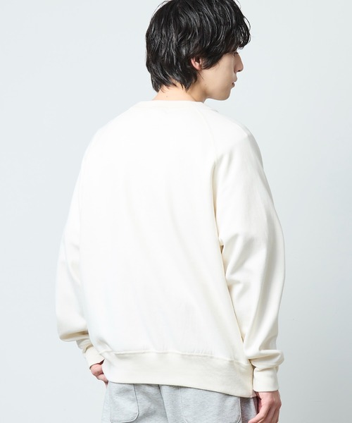 L.L.Bean(エルエルビーン)の「【JAPAN EDITION】ポーテージ・クルーネック・スウェットシャツ(スウェット・メンズ・アイボリー/ライトグレー・LARGE/MEDIUM/SMALL)」の11枚目の写真