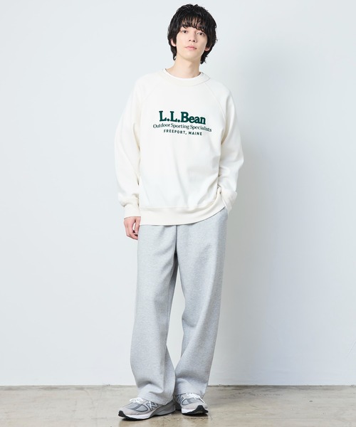 L.L.Bean(エルエルビーン)の「【JAPAN EDITION】ポーテージ・クルーネック・スウェットシャツ(スウェット・メンズ・アイボリー/ライトグレー・LARGE/MEDIUM/SMALL)」の13枚目の写真