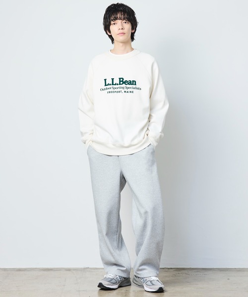 L.L.Bean(エルエルビーン)の「【JAPAN EDITION】ポーテージ・クルーネック・スウェットシャツ(スウェット・メンズ・アイボリー/ライトグレー・LARGE/MEDIUM/SMALL)」の14枚目の写真
