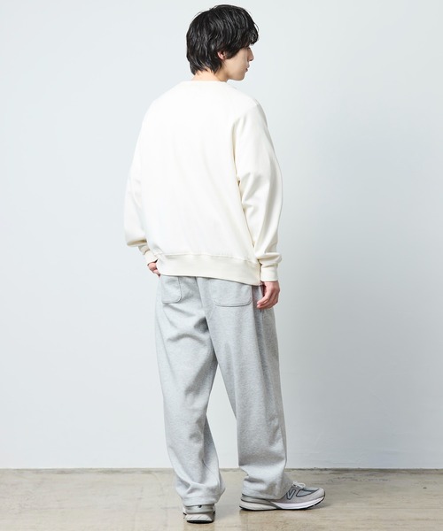 L.L.Bean(エルエルビーン)の「【JAPAN EDITION】ポーテージ・クルーネック・スウェットシャツ(スウェット・メンズ・アイボリー/ライトグレー・LARGE/MEDIUM/SMALL)」の16枚目の写真